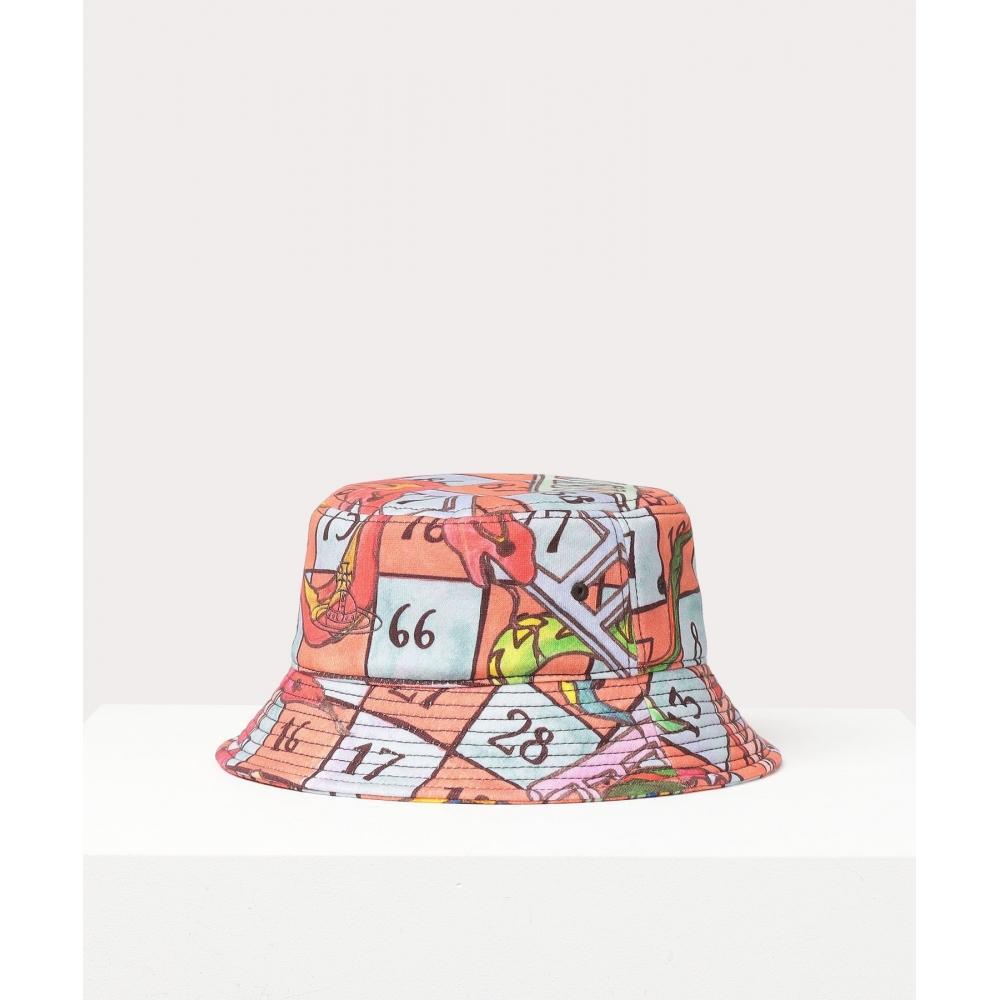 

Панама Vivienne Westwood Japan SNAKES AND LADDERS 249117VH34 красная FREE