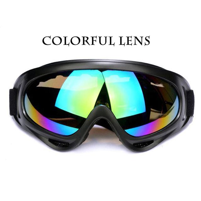 Motorradbrille Anti-Blend Motocross-Sonnenbrille Sport Skibrille Winddicht Staubdicht UV-Schutz Gears Zubehör