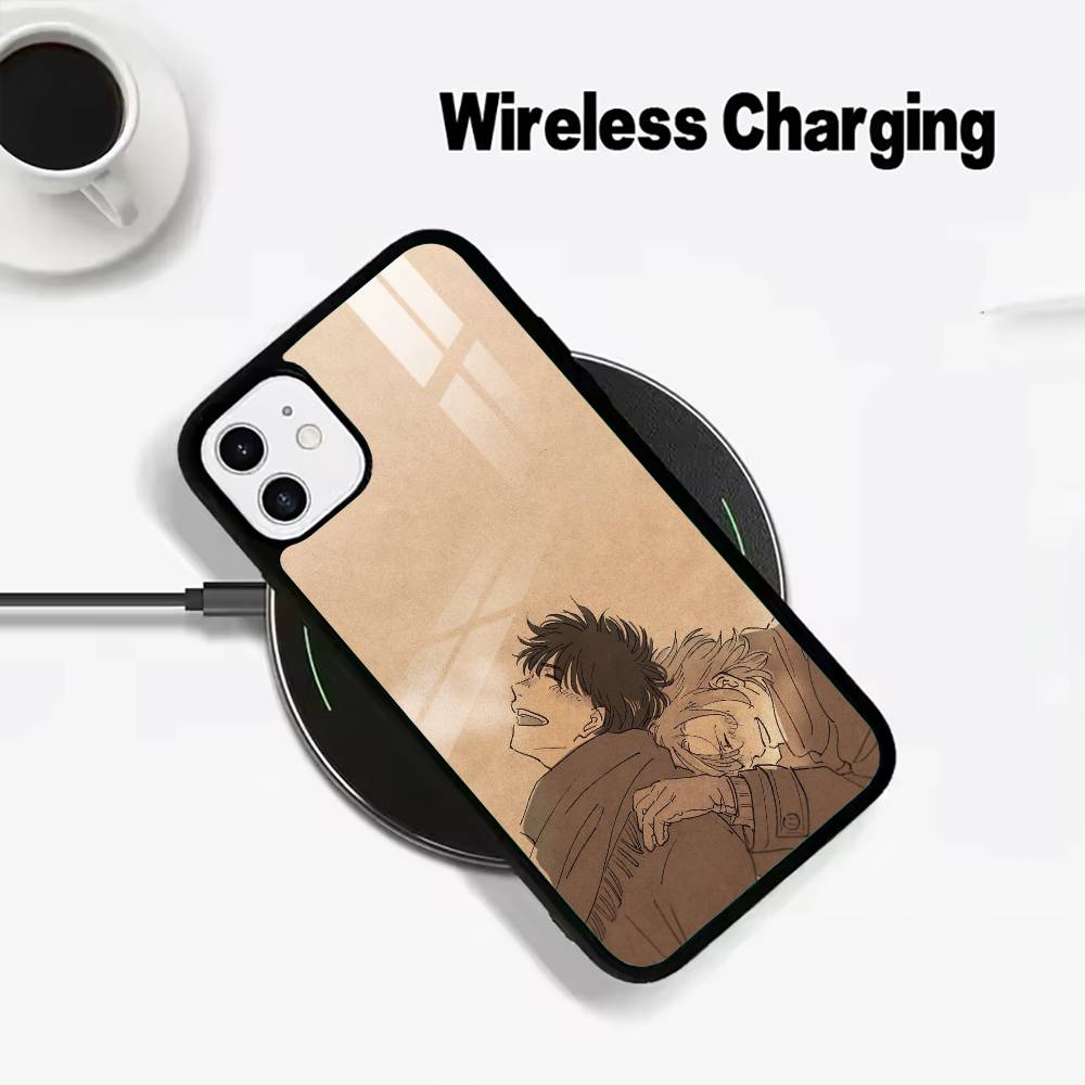 

B-BANANA- FISH For IPhone17 16 15 14 13 12 11 Plus Pro Max Plus Wireless Charger Phone Case iPhone12ProMsx