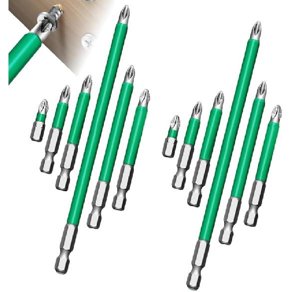 Strong Magnetic Durability Screwdriver Drill Bit Set, Magnetic Drill Bit Set Anti-Slip Magnetic Electric Screwdriver Set, Electric Precision