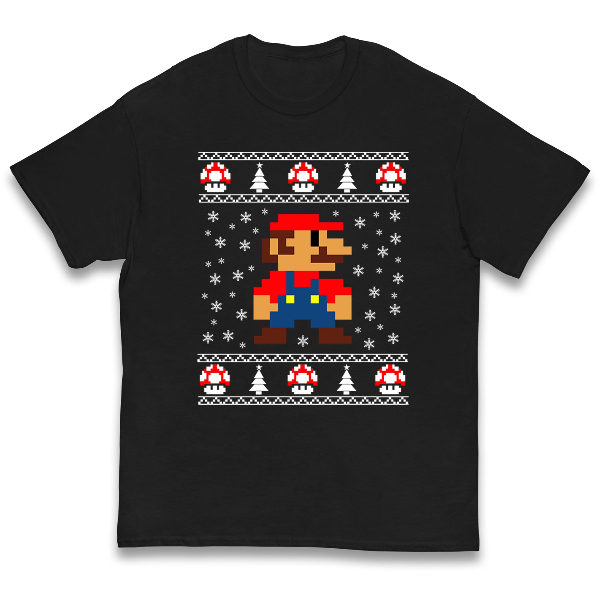 Super Mario Christmas kids T Shirt 150