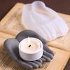 Creative Hand Design Tray Silicone Mold DIY Handmade Both Hands Jewelry Display Plate Gypsum Resin Candle Holder Craft Molds
