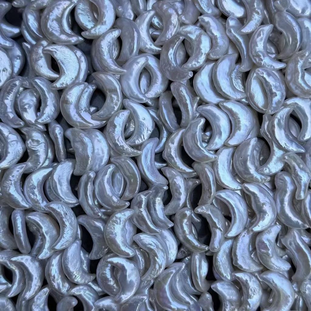 Frühling Sommer DIY Zubehör Mondförmige Perle 7x16mm Für Schmuckherstellung DIY Anhänger Ohrringe Halskette Zubehör