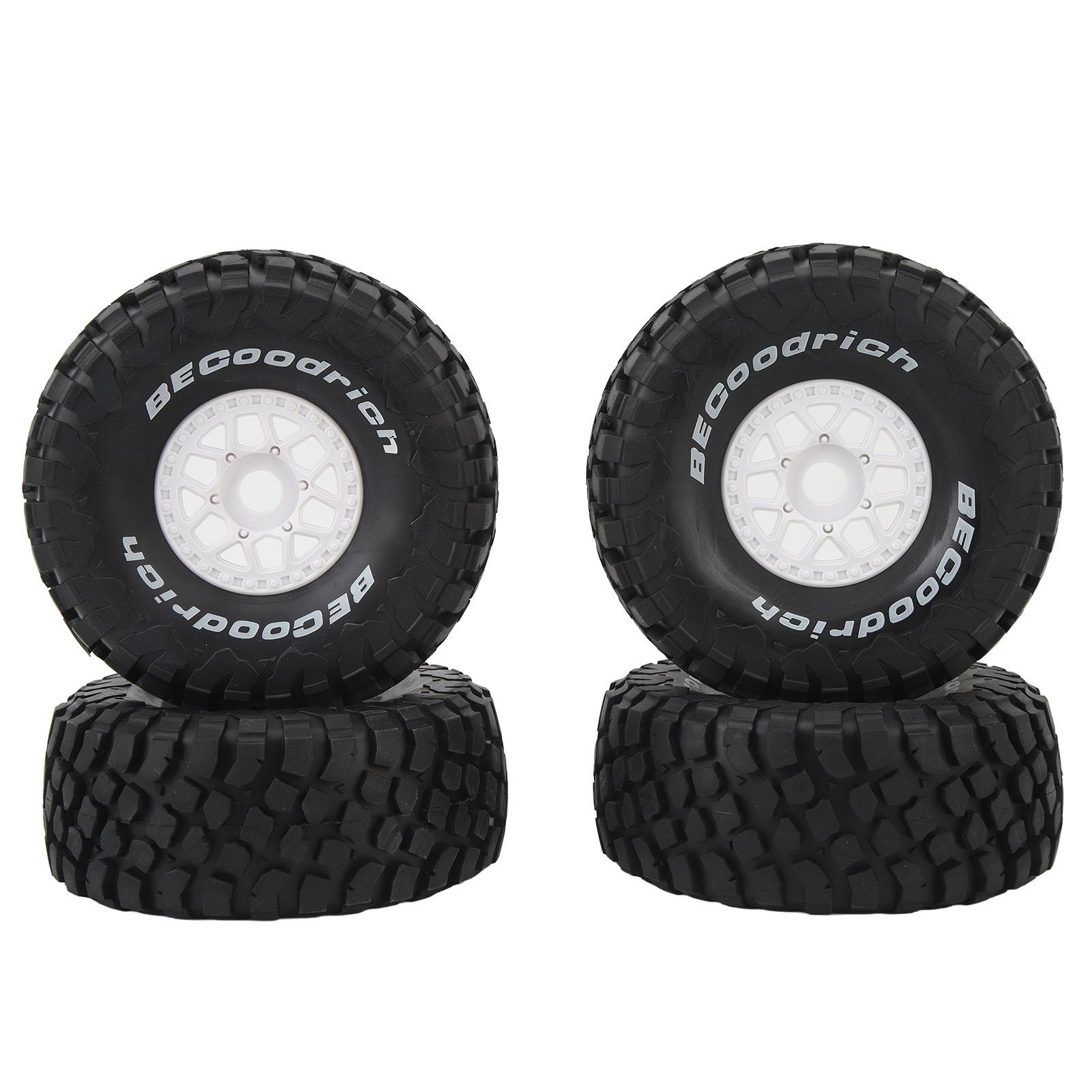 

4 шт. 17 Шини для вантажівки для коротких трас Легко встановити Міцне зчеплення Шини для моделі радіокерованого автомобіля для