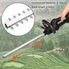 Brushless Cordless Electric Hedge Trimmer 1200w Dual Action Grass Trimmer Pruning Saw Garden Tools with 2PC 22900mah Battery