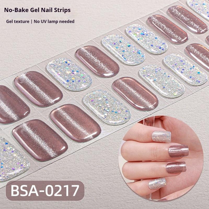 

Сделай сам гель-лак наклейки без сушки: Флэш-наклейки для ногтей «кошачий глаз» без защиты от УФ-лучей и не требующие запекания BSA-0217