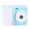 Kids' Instant Print Camera, 48MP HD 1080p Digital Camera with Print Paper for Boys and Girls Ages 3-12, Toy Camera for Toddlers (Blue, 0.6mm Thick)