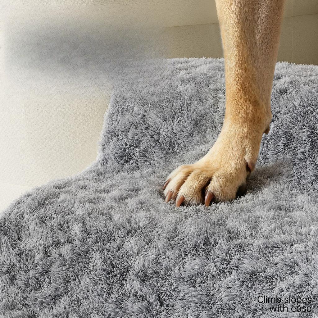 4stupňový žebřík pro psy a domácí mazlíčky, nadýchaná štěňata, schůdky vedle pohovky, postele, rampa pro psy, ochrana kloubů domácích mazlíčků, schůdky pro starší psy