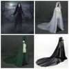 With Oversized Hood Halloween Hooded Cloak Vintage Cosplay Costume Vintage Hooded Cape