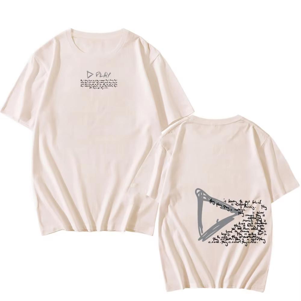 Ed Sheeran Play T-shirt NEW Album Printing Fashion 2025 Tshirts Cotton Short Sleeve Men Women T Shirts Summer Hip Hop Streetwear