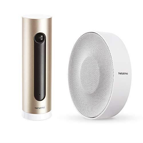 Alarme intérieure - netatmo - nis01-de - 110 db - vision nocturne - alerte d'intrusion