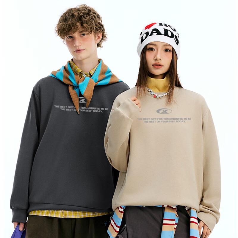 Fingercroxx IT American Style Lockerer Schnitt Langarm-Sweatshirt