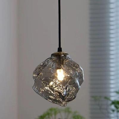 Lampadario Minimalista a Ghiaccio - Lampada a Sospensione Creativa per Ingresso, Bar e Camere da Letto