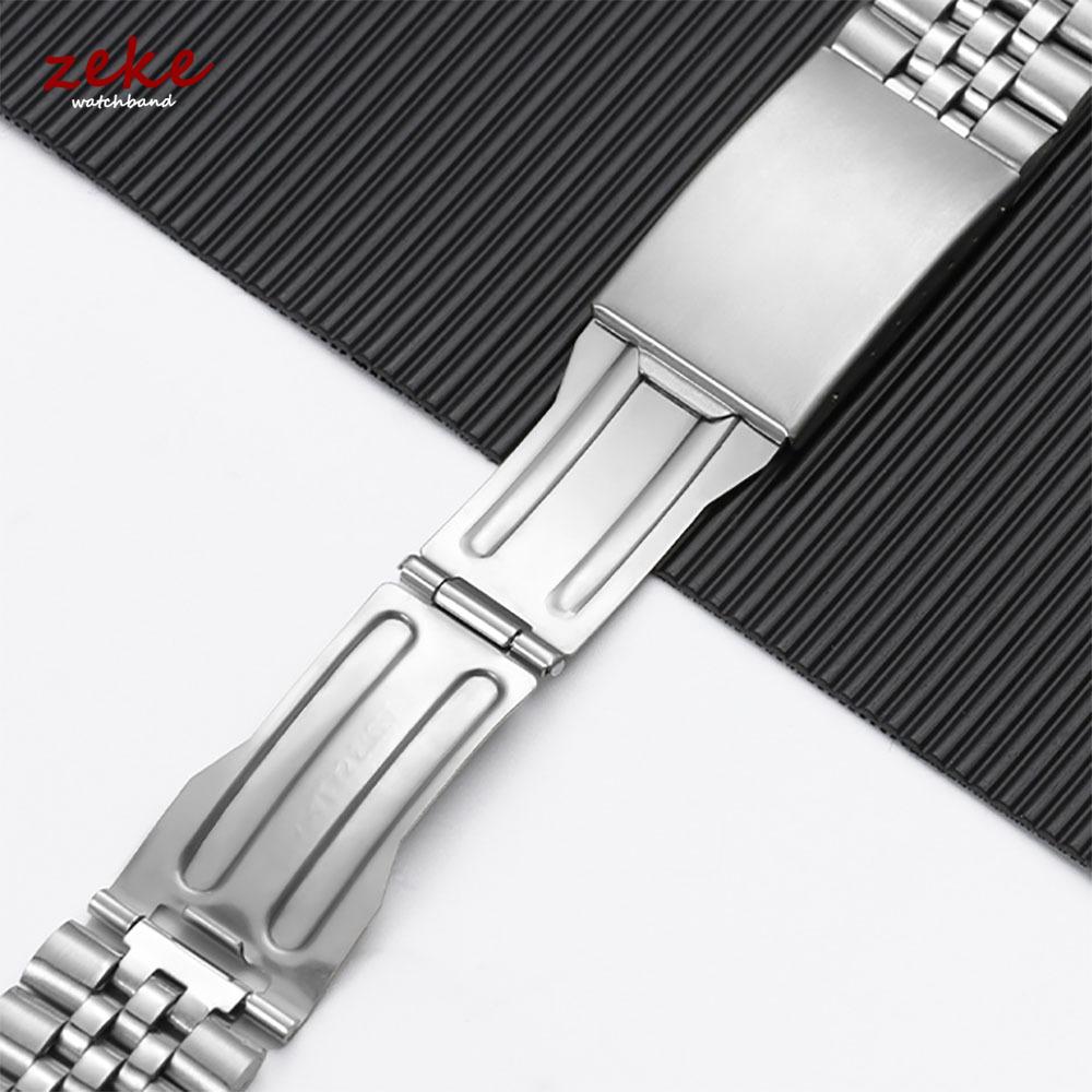 12/14/16/18/20/22mm Stainless Steel Watch Strap Sports Waterproof Metal Watch Band Men Business Universal Replacement Bracelet