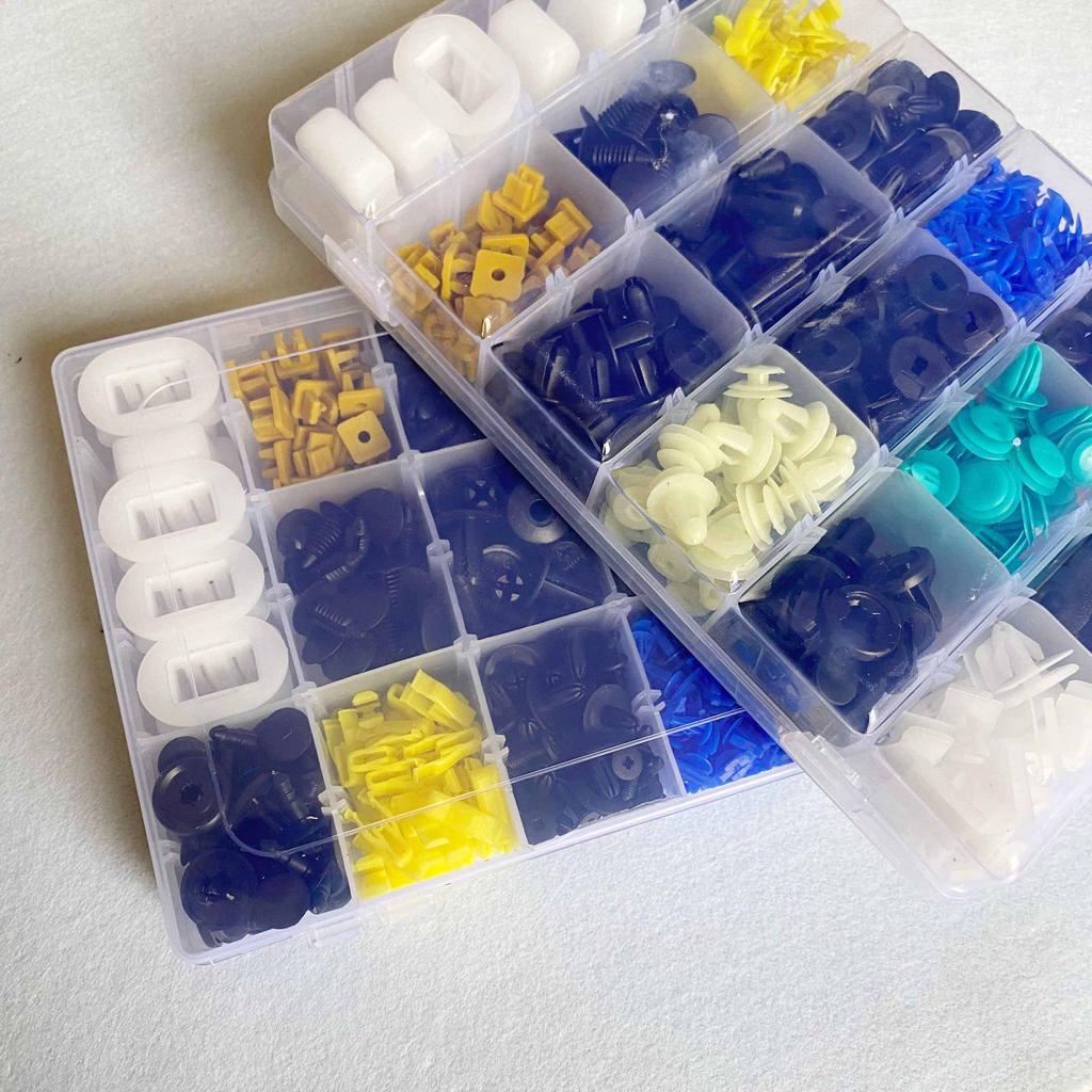 Car Door Interior Trim & Bumper Fasteners Set
