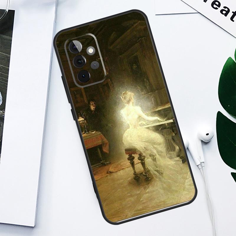 Renaissance Art Painting For Samsung Galaxy A13 A53 A33 A54 A34 A14 A55 A35 A15 A05 A06 A16 A22 A32 A52 Phone Case