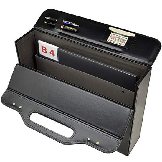 [Hirano Bags, Toyooka Craftsmanship] Made in Japan Flight Case, Business Bag, Men's Attache Case, Business Pilot Case, Boston Bag, Fits B4 and A3