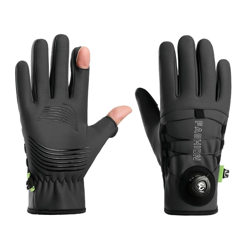 All Weather Thickened Winter Gloves for Men and Women with Touch Display Windproof Waterproof for Cycling Skiing 1 Pair