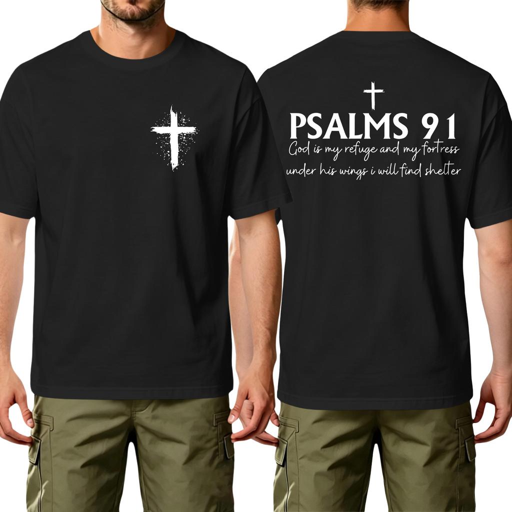 Men's Casual Printed T-Shirt Short Sleeve Crew Neck Comfortable Fit Lightweight Fabric Suitable for Everyday Wear and Outdoor Activities