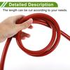HOPESPANNER 5.5Ft 11/16" 18mm ID 2mm ThickNe-ss Silicone Vacuum Tube Hose High Temperature Automotive Vacuum Line 1pc