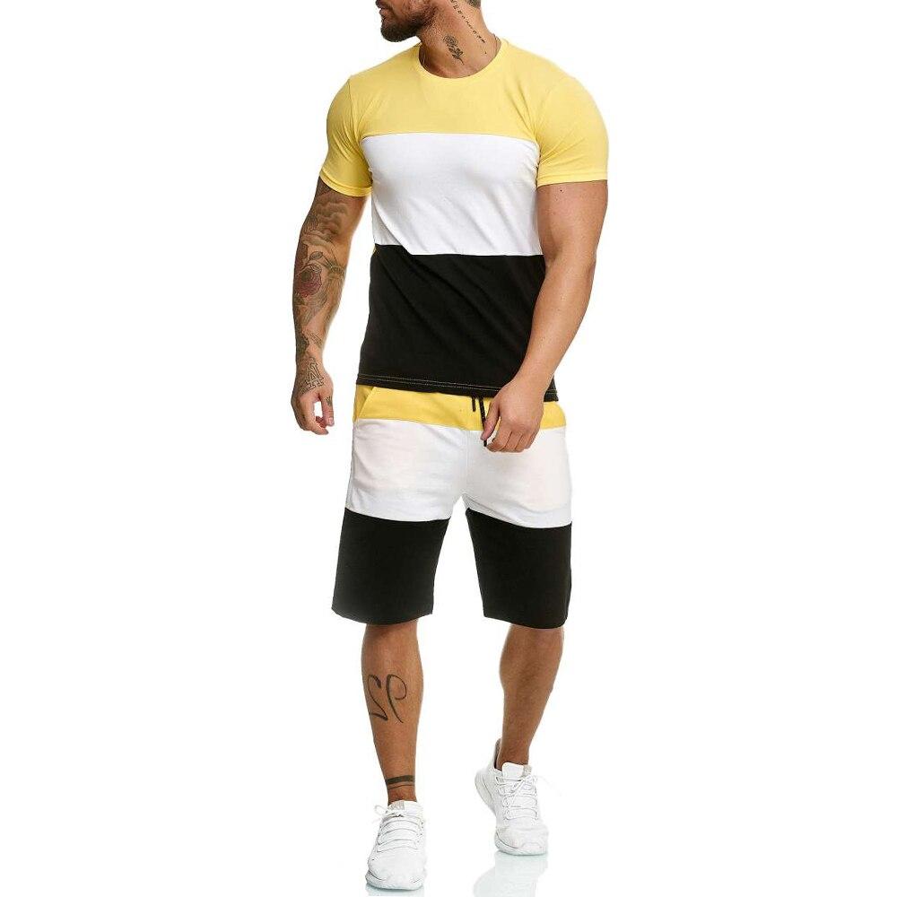 2 Piece Outfit Jogger Set Stripe Print 