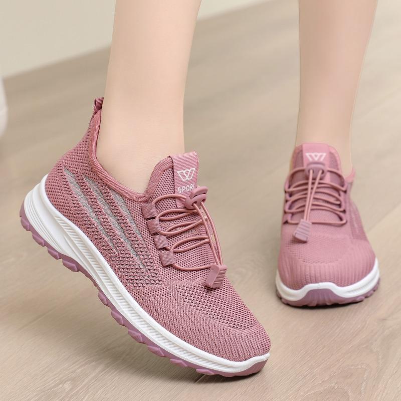 New Lace-up Women's Sports Single Shoes and Negative Durable Casual Shoes for Women