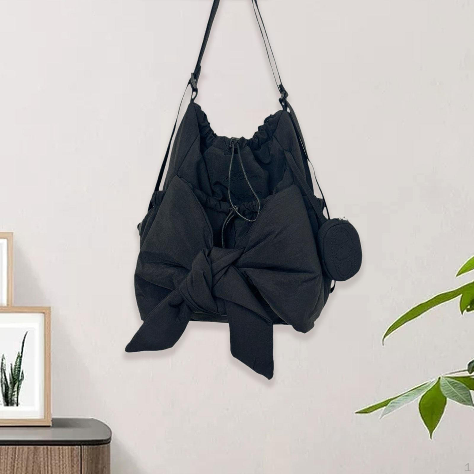 Рюкзак для женщин Рюкзак для девочек Bowknot Покупки На работу Спорт серый — фото 8