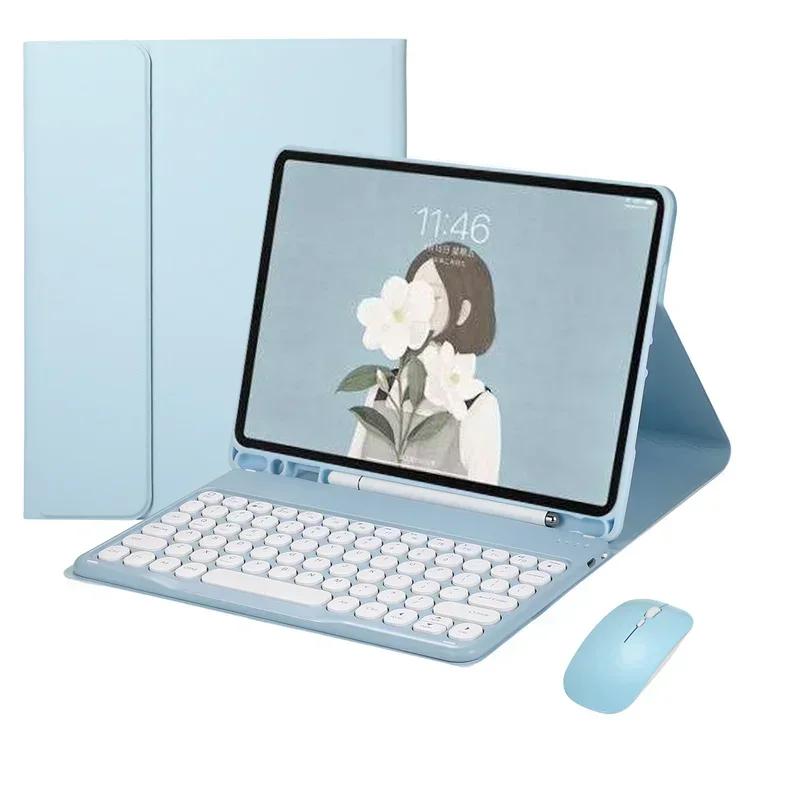 Wireless Magnetic Keyboard Case for Samsung Galaxy Tab S10 Lite 10.9 Inch SM-X400 SM-X406B Tablets Keyboard Cover Teclado