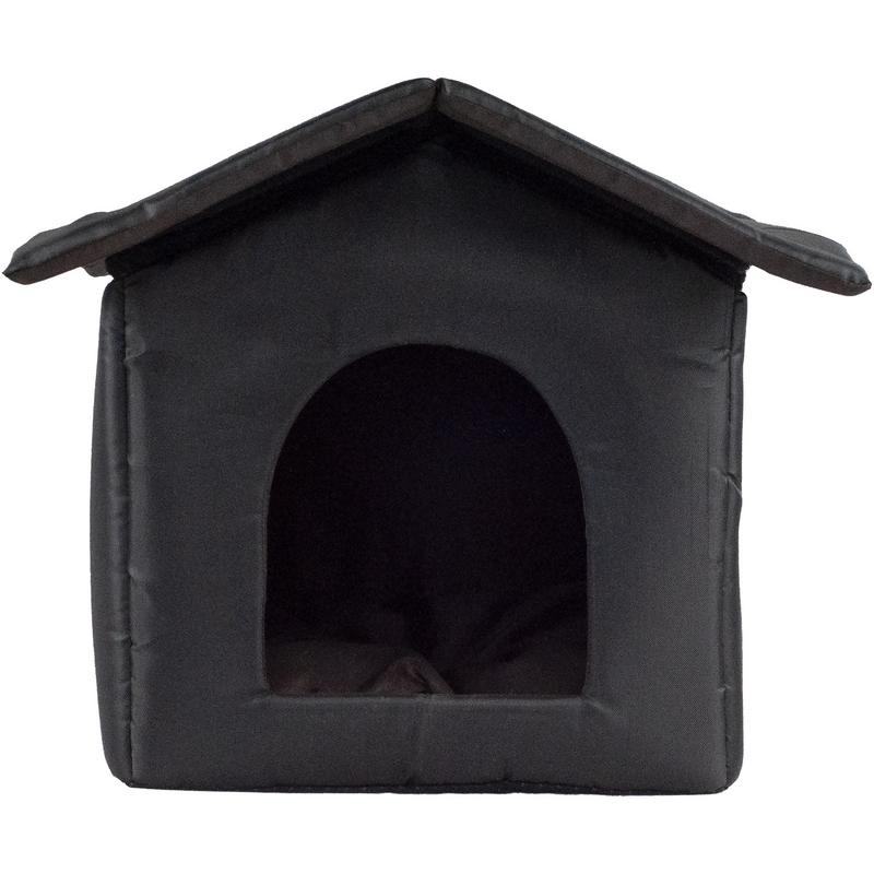 Insulated Pet  House Outdoor Winter Oxford Cloth Warm Cat Bed Waterproof Cave Pet Shelter Enclosed Kitten Puppy Tent Shelters