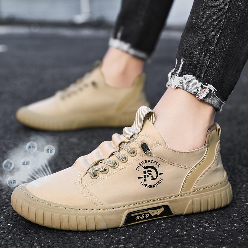 Men's Summer Sneakers Outdoor Walking Lightweight Safety Casual Round Toe Waterproof Flat Flexible Shoes Designer Replica Shoes