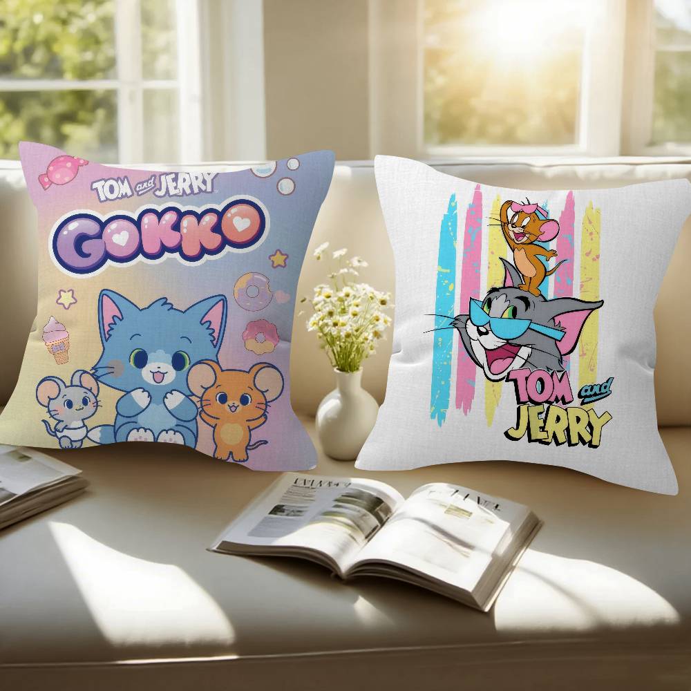 Pillow Anime Pillow Sofa Bed Head Pillow Cover Cushion Cover Fashion Anime Tom Funny Jerrymouse