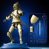 Armor Knight Action Figure with Accessories Movable Joints 3D Printed Medieval Warrior Soldier Model Toy Stress Relief Articulated Dummy Decoration