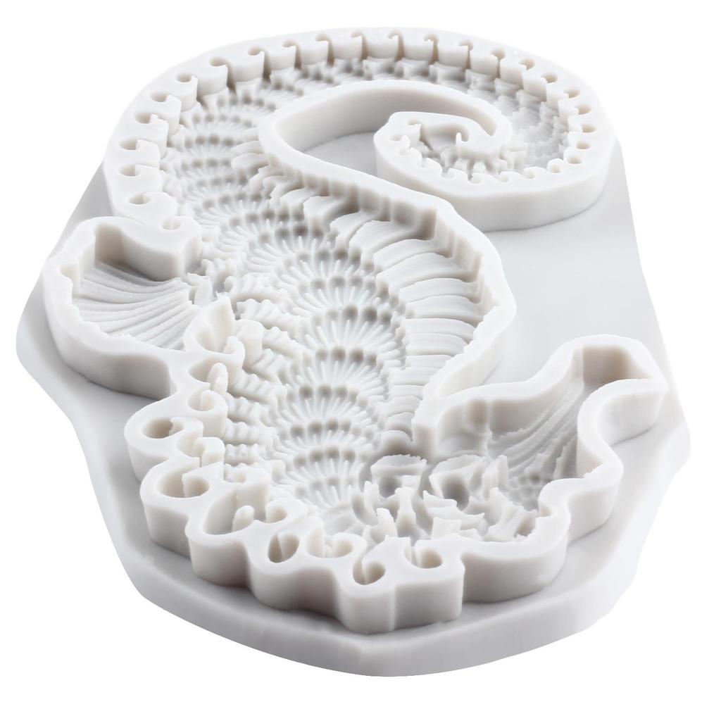 Seahorse Silicone Molds Hippocampus Fondant Mold Cake Decorating Tools Cupcake Topper Candy Chocolate Gumpaste Mold