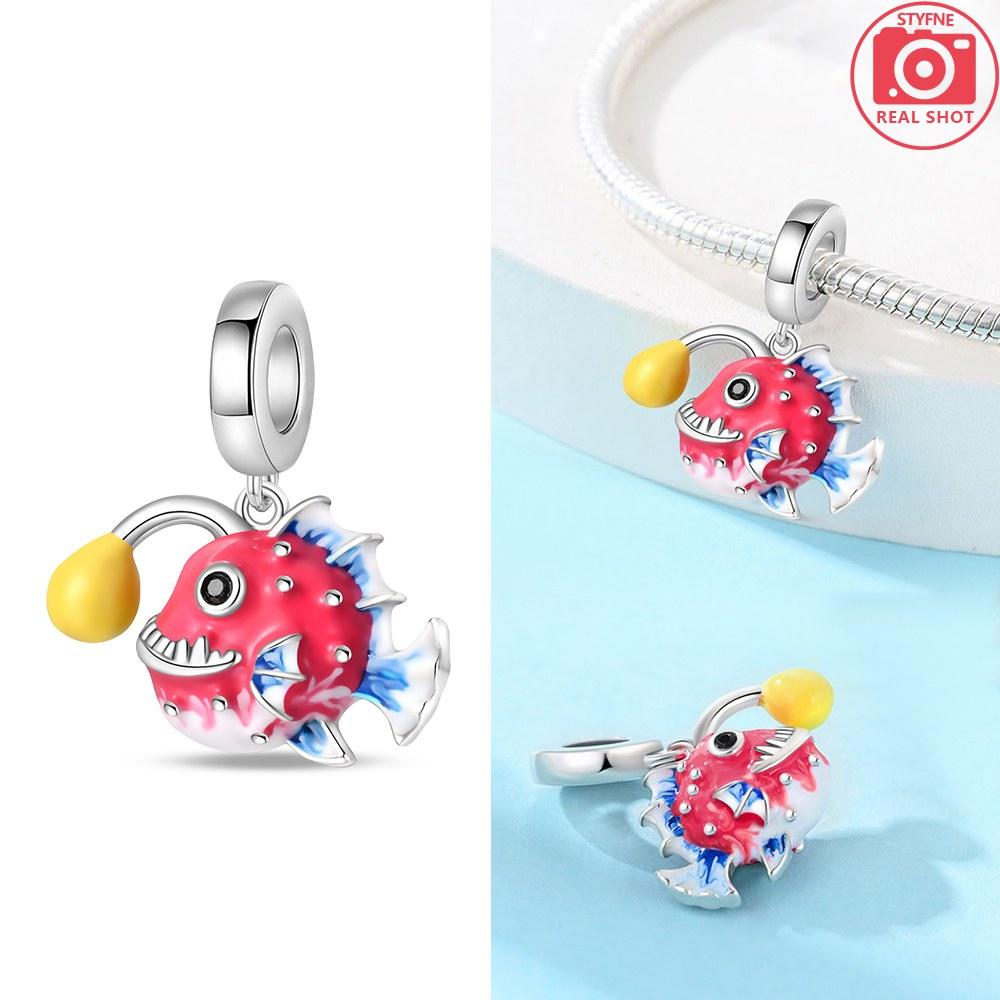 Charm Plata Lantern Fish Pendants Copper Plated Fits Charm Copper Plated Genuine Bracelets For Jewellery Crafting