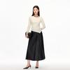 VEROMODA Women's Asymmetric Lyocell Blend T-shirt