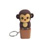 Monkey, Pigeon, Donkey Little Seagull Animal Keychain, Illuminated Clicker, Adult Stress Relief And Anxiety Sensing Toy