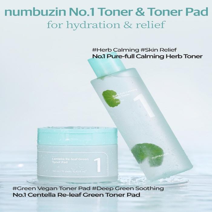 NUMBUZIN No.1 Pure-full Calming Herb Toner 300ml