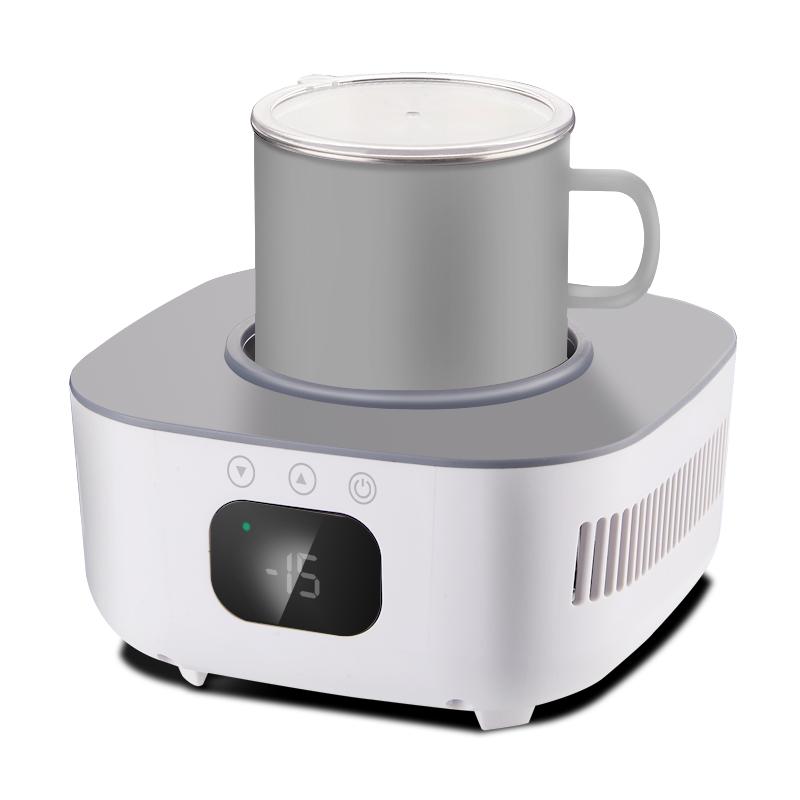 220V Fast Cooler Cup Electric Heater Cup Beer Bottle Pop Can Soda Drinks Cooling Mug Home Office Beverage Cooler Cooling Tools