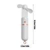 Hand Held Fan Pocket Fan Portable Power Bank Electric Cooling Device For Women Men Small Size For Vacation Trip Hiking Outdoor