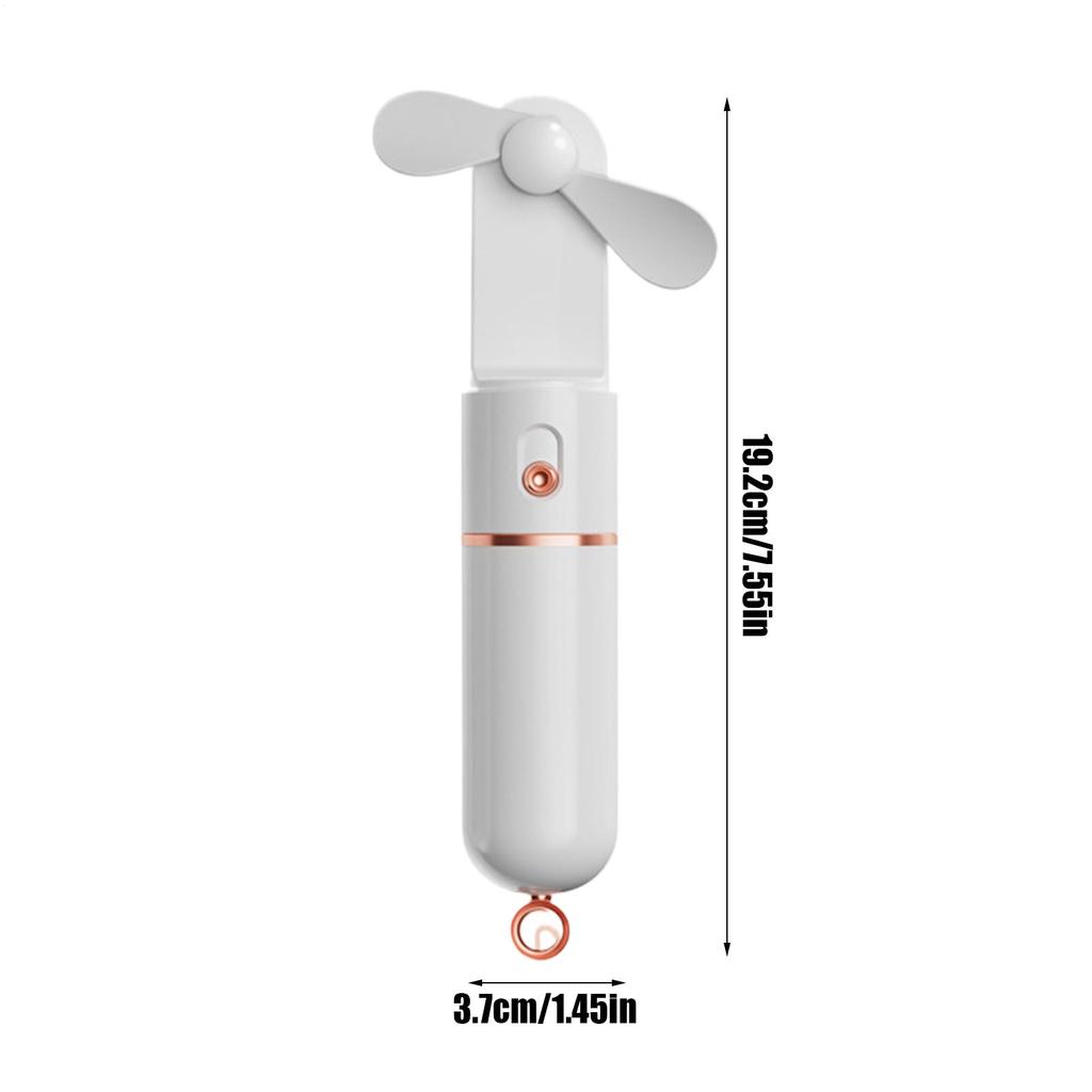 Hand Held Fan Pocket Fan Portable Power Bank Electric Cooling Device For Women Men Small Size For Vacation Trip Hiking Outdoor