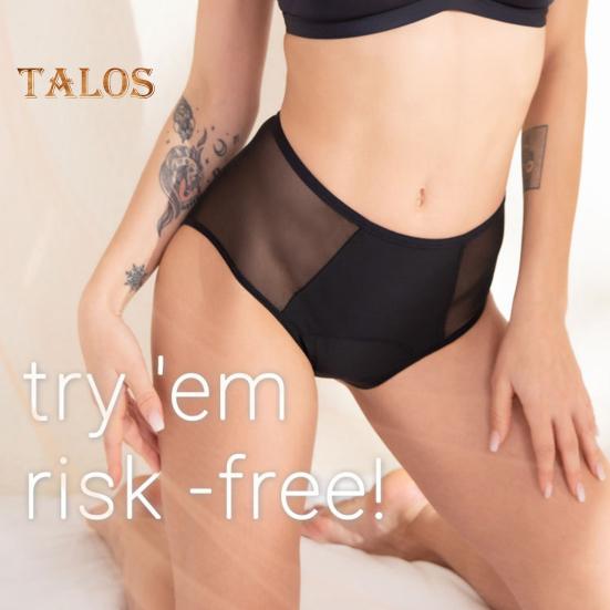 Dámské spodky Vysoký pas Čtyřvrstvá větší velikost Síťovina se zdviženým zadečkem Patchwork Elastické období Zabránění prosakování Kalhotky Menstruační kalhotky Dámské spodní prádlo