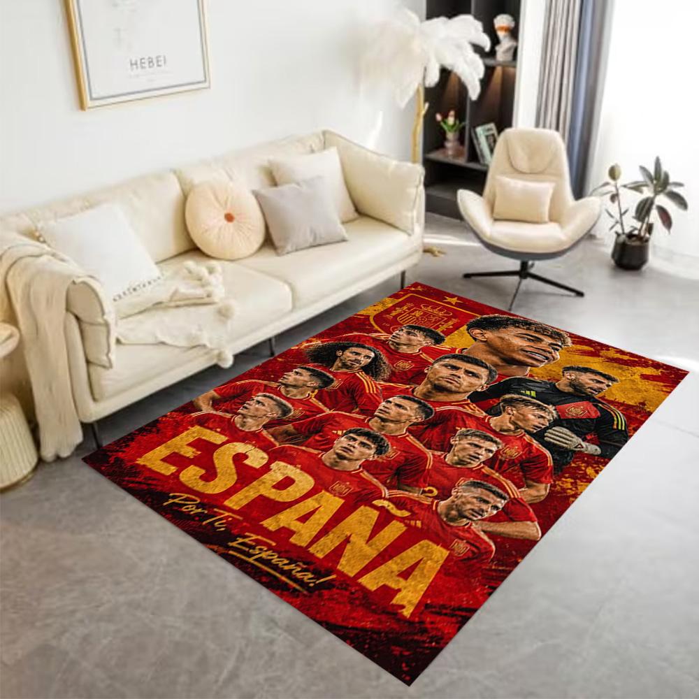 Yamal's Barcelona Debut Floor Mat Design for Study room Playrooms Dining Room Hallway Anti-slip Rug Office home decor Best for Christmas