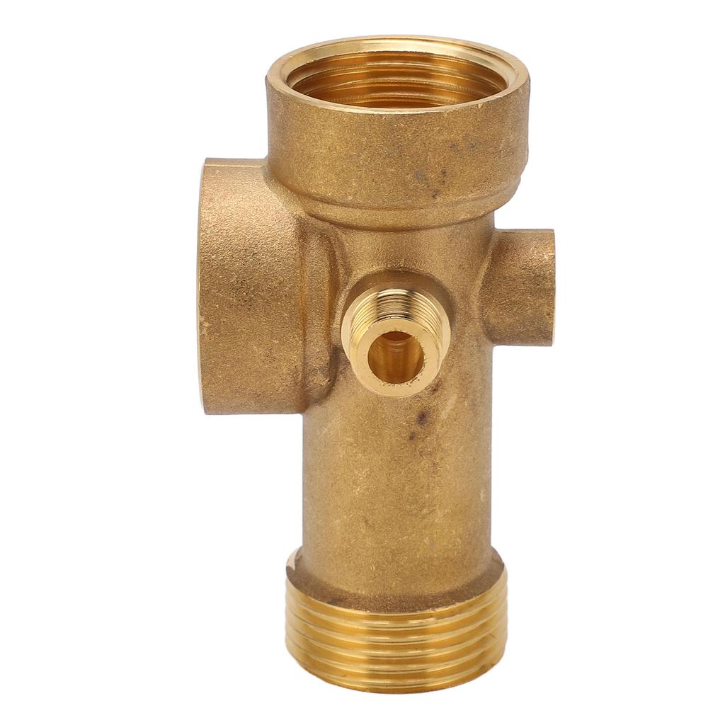 Fiting țeavă 5 căi alamă G1 G1 4 Conector conductă apă ulei gaz pentru bucătărie baie