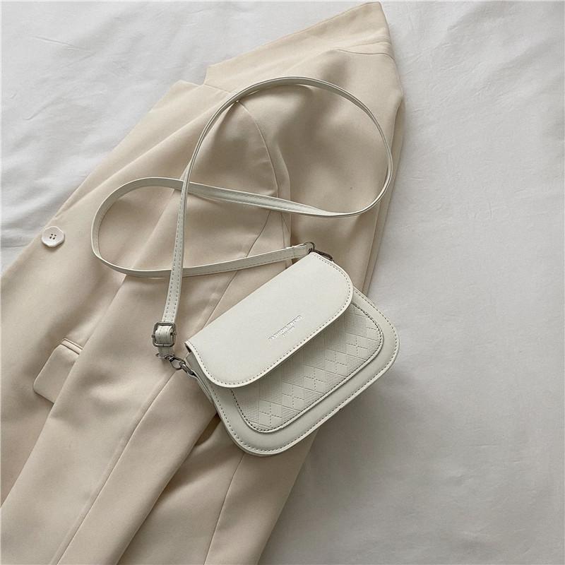 Retro Fashion Square Box Bag Autumn Winter 2022 Trendy Urban Mini Purse