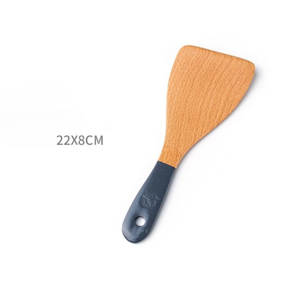 

Multi Function Non Stick Wooden Turners Ladle Household Non-slip Stir-fry Utensils for Kitchen Long Handled Eco Cooking Gadgets