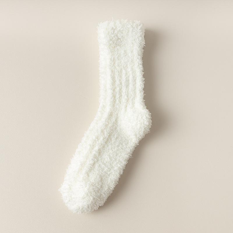 

Женские осенне-зимние бархатные утолщенные носки для сна с широкой резинкой для беременных 1 pair