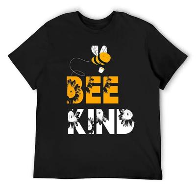 Sé Amable - Camiseta de Abeja Amable Agradecida tallas grandes lisas camisa de verano Camisetas divertidas camisetas gráficas para hombre hip hop