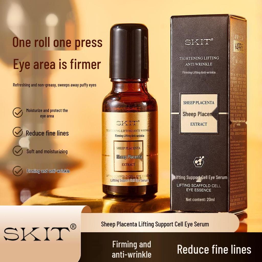 SKIT Fårplacenta Ögonserum: Anti-rynk & Uppstramande Rollerball Essens