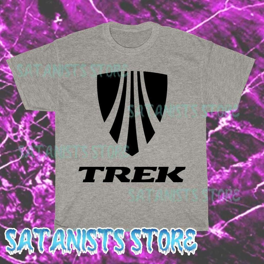 

New Trek Bicycle Bike Men s Grey T-shirt 1 Funny Size S to 5XL S