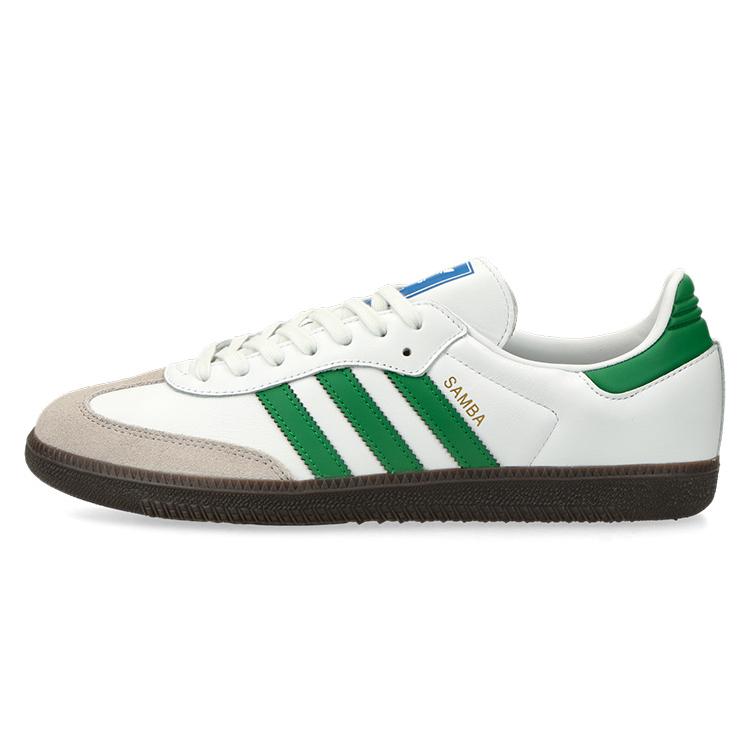 New Adidas Samba Og 'White Green' IG1024